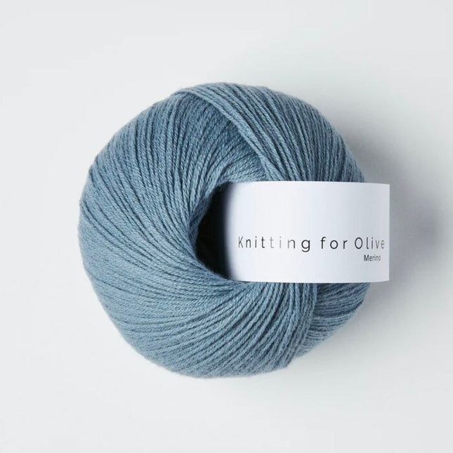 Dusty Dove Blue | Knitting For Olive Merino