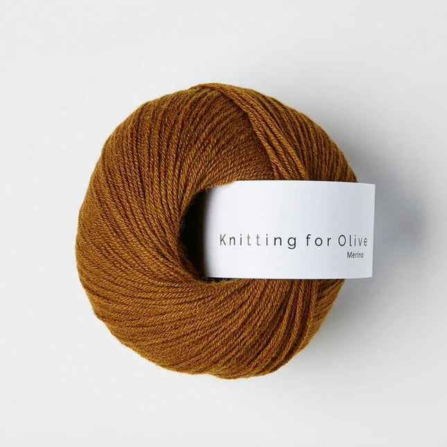 Ochre Brown | Knitting For Olive Merino