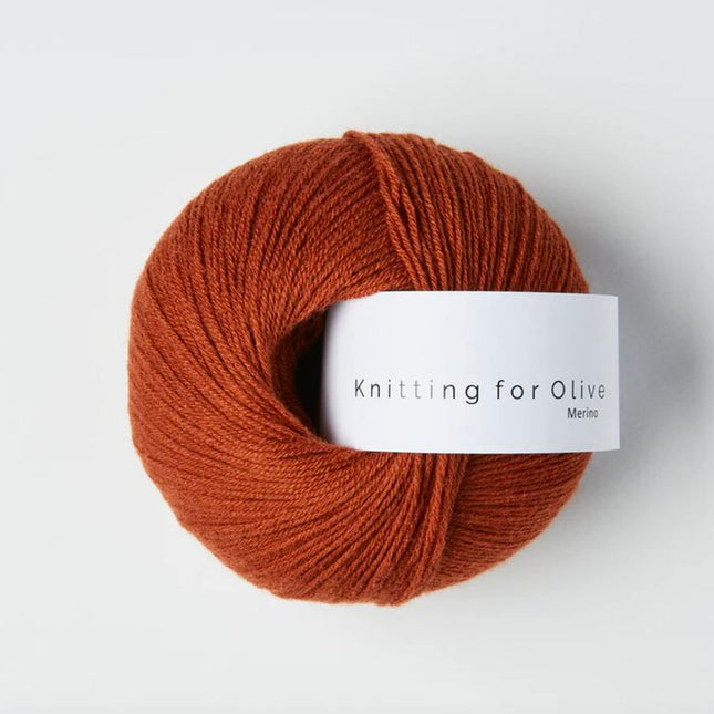Rust | Knitting For Olive Merino
