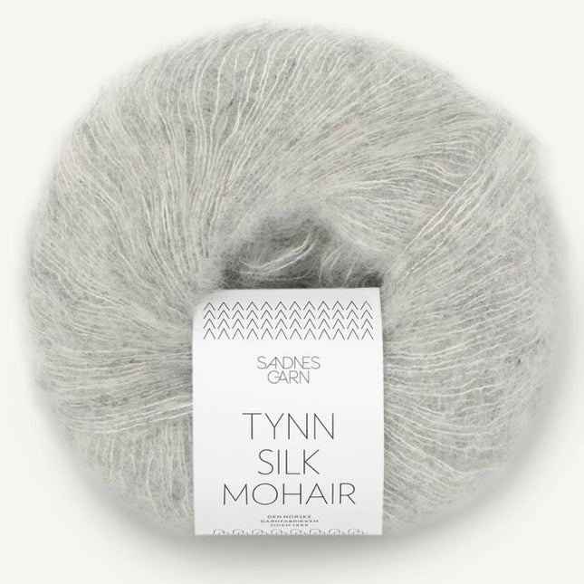 1022 Light Grey | Tynn Silk Mohair