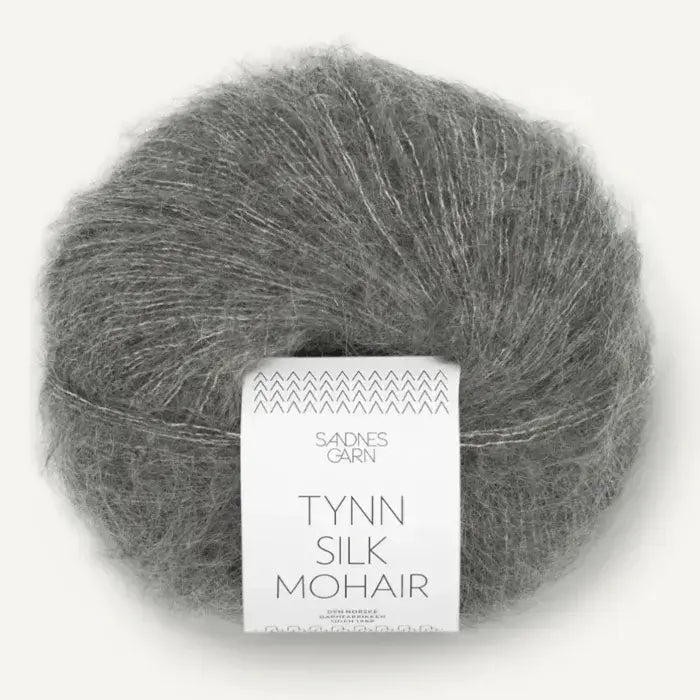 1053 Dark Grey Heather | Tynn Silk Mohair