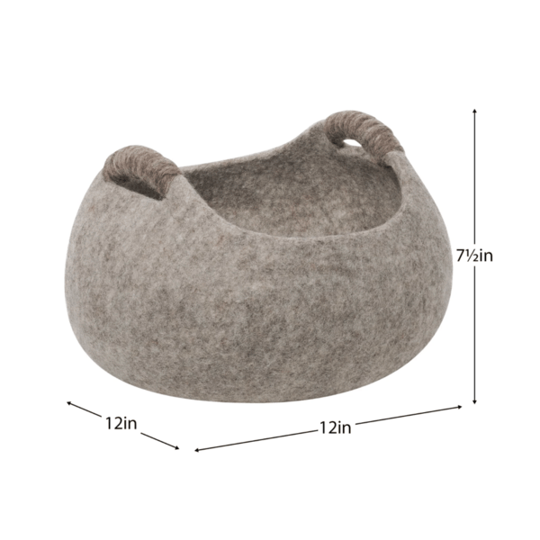12" Felt Basket