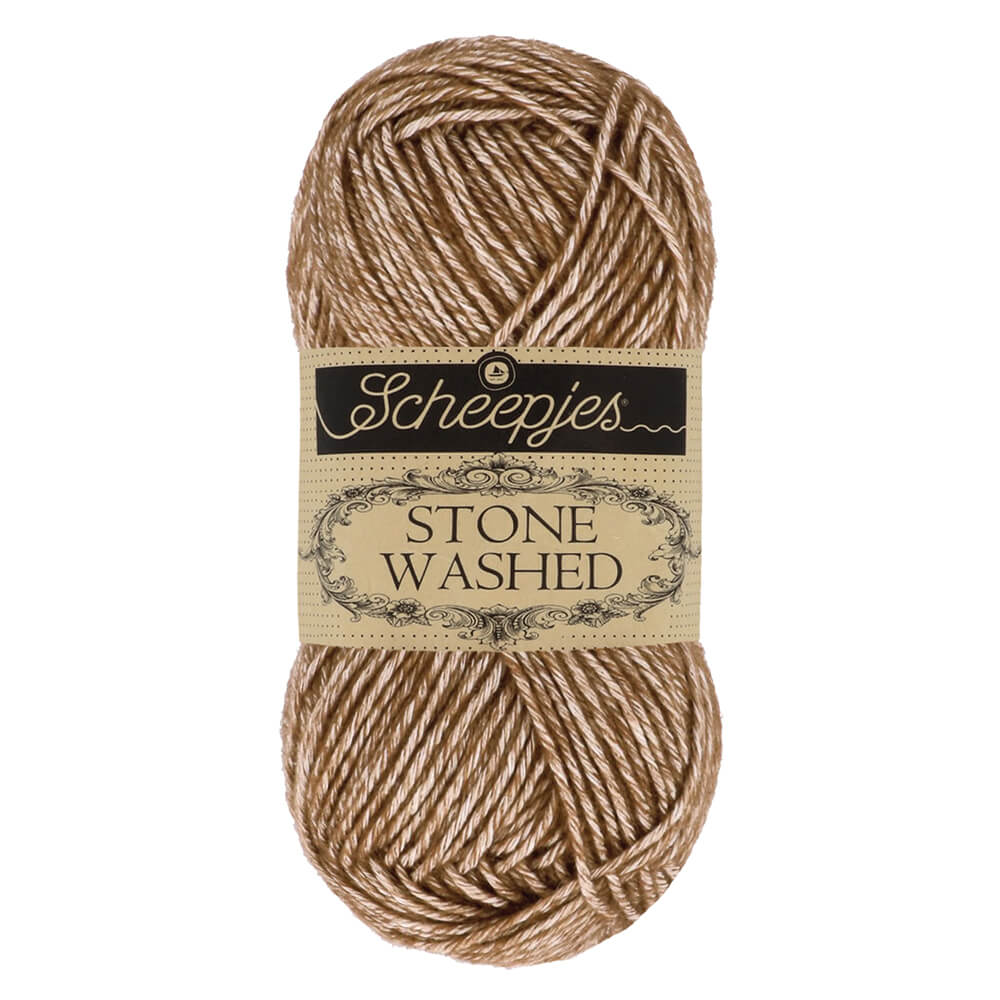822 Brown Agate | Stone Washed — STATEMENT JUNKIE YARN CO.