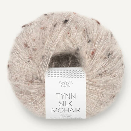New! 2600 Greige Tweed | Tynn Silk Mohair