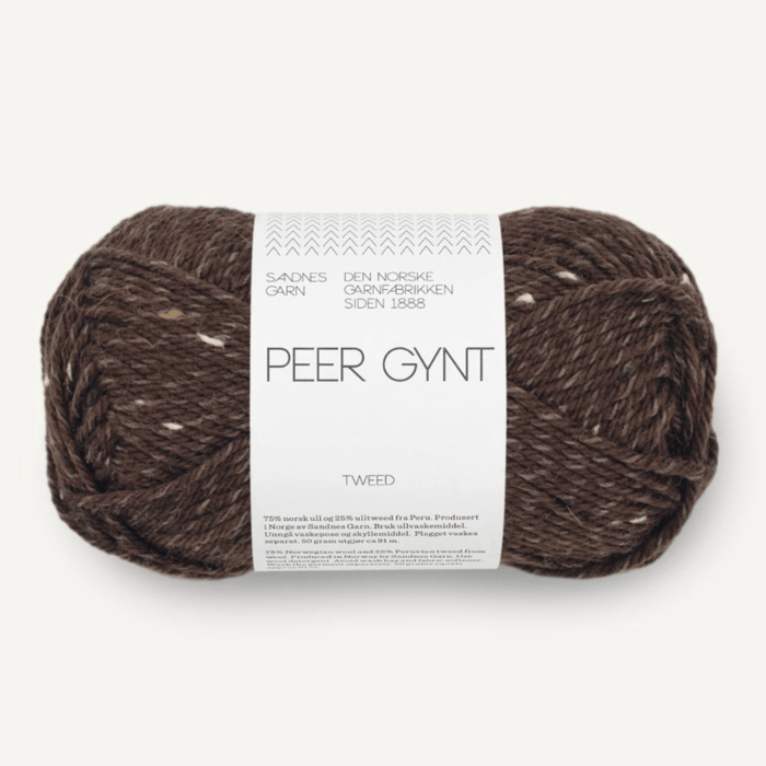 3085 Dark Brown Tweed | Peer Gynt