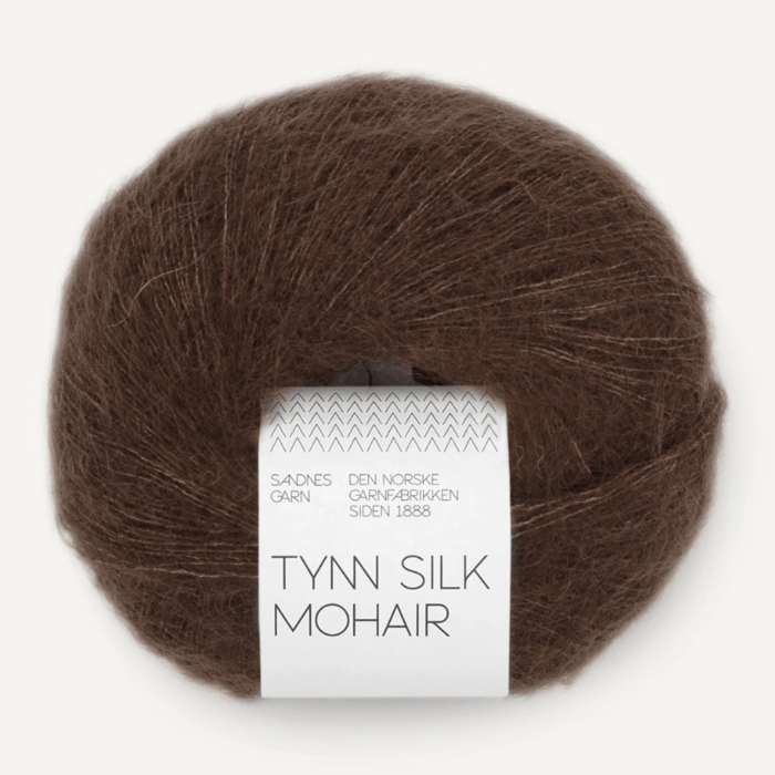 3091 Cacao Nibs | Tynn Silk Mohair