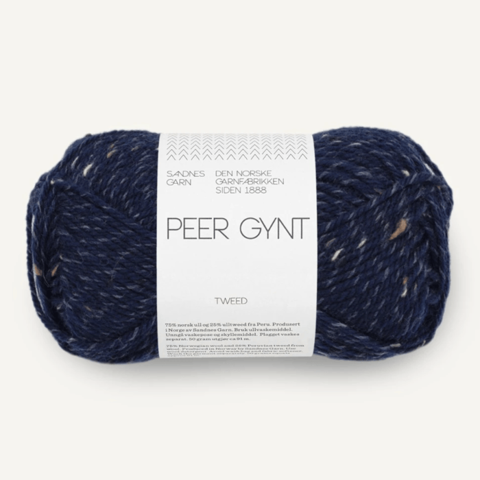 5585 Marine Blue Tweed | Peer Gynt