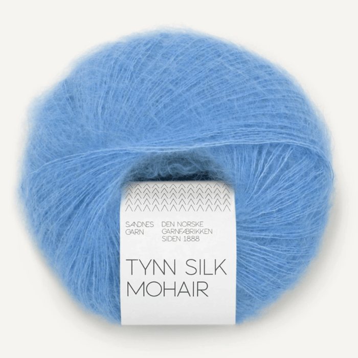 5824 Provance Blue | Tynn Silk Mohair