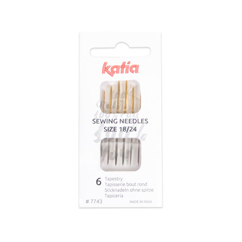 Katia | Yarn Needles with Round Tip (set of 6)