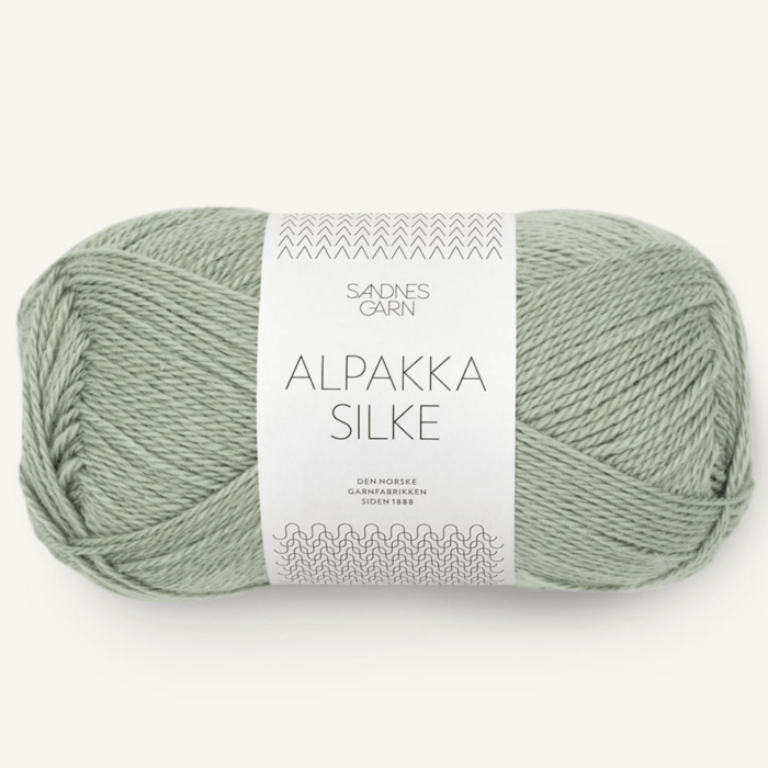 8521 Dust Light Green | Alpakka Silke