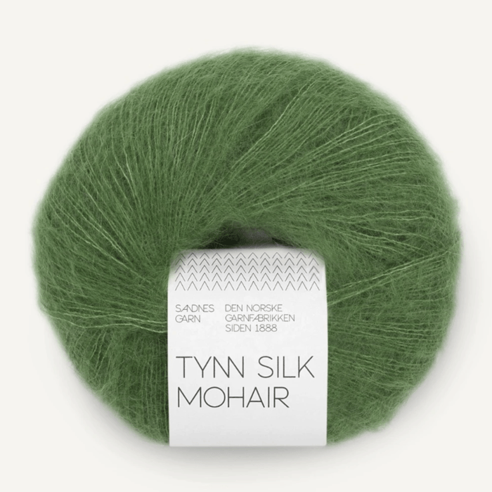 8753 Vineyard Green | Tynn Silk Mohair