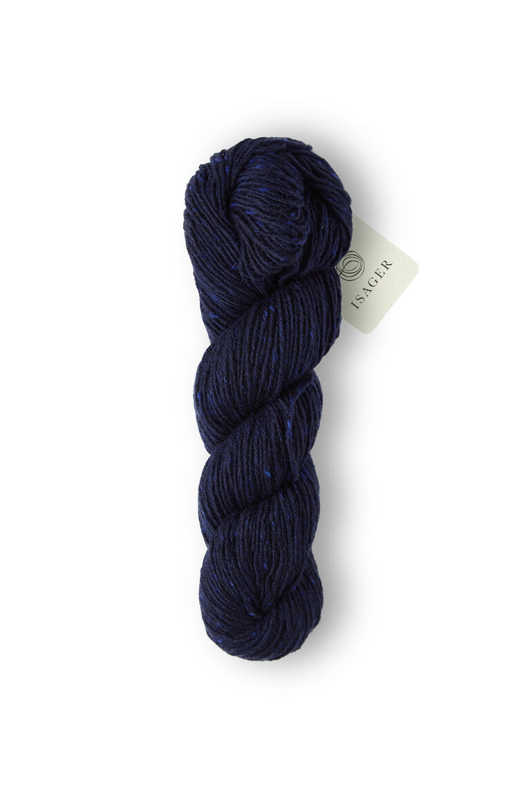 Navy | Aran Tweed