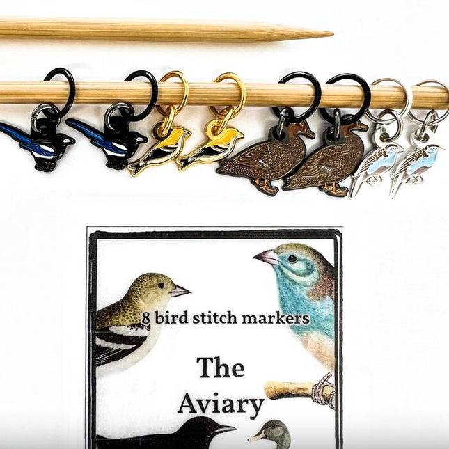 Aviary Stitch Marker Pack