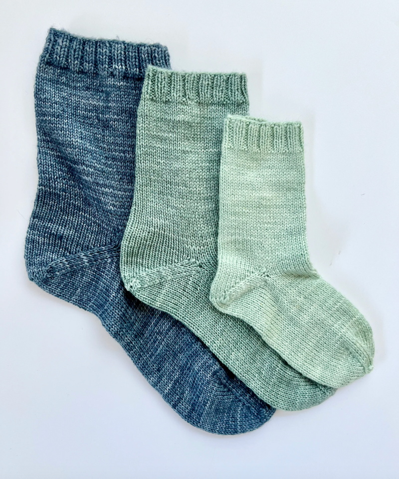 Base Doodle Top-Down Socks (Fingering)