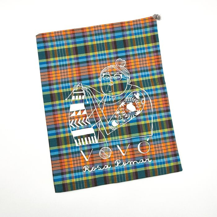 Vovo Drawstring Project Bag | Retrosaria