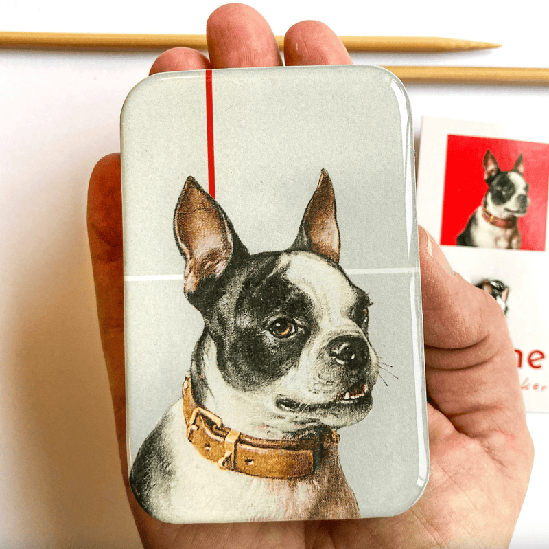 Boston Terrier - Large | Notions Tin