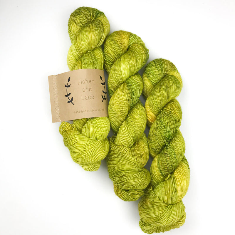 1 Ply Superwash Fingering | Lichen and Lace