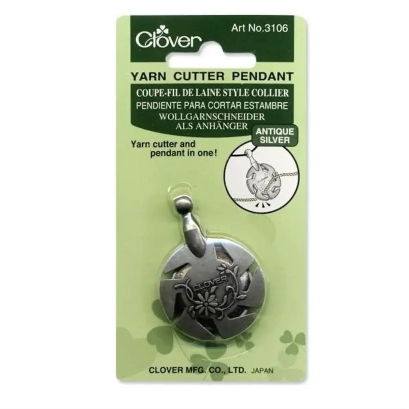 Clover Yarn Cutter Pendant