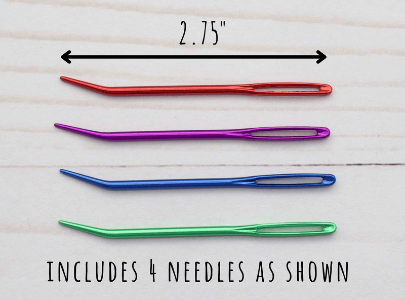 Darning Needle Bent Tip | Package of 4