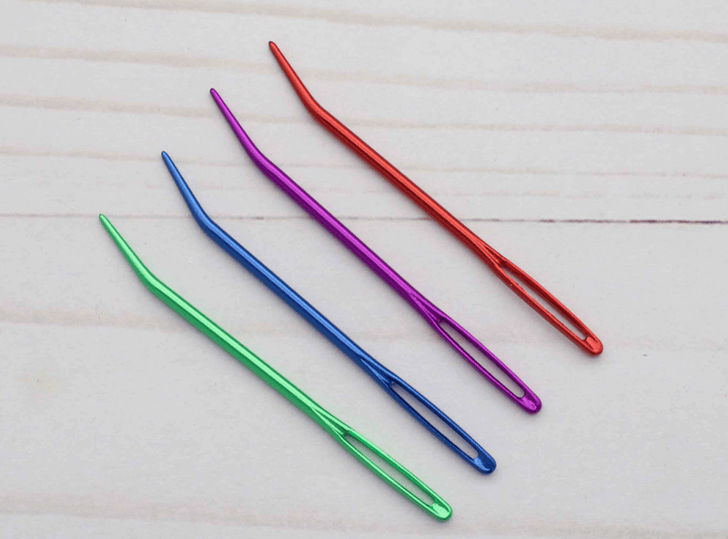 Darning Needle Bent Tip | Package of 4
