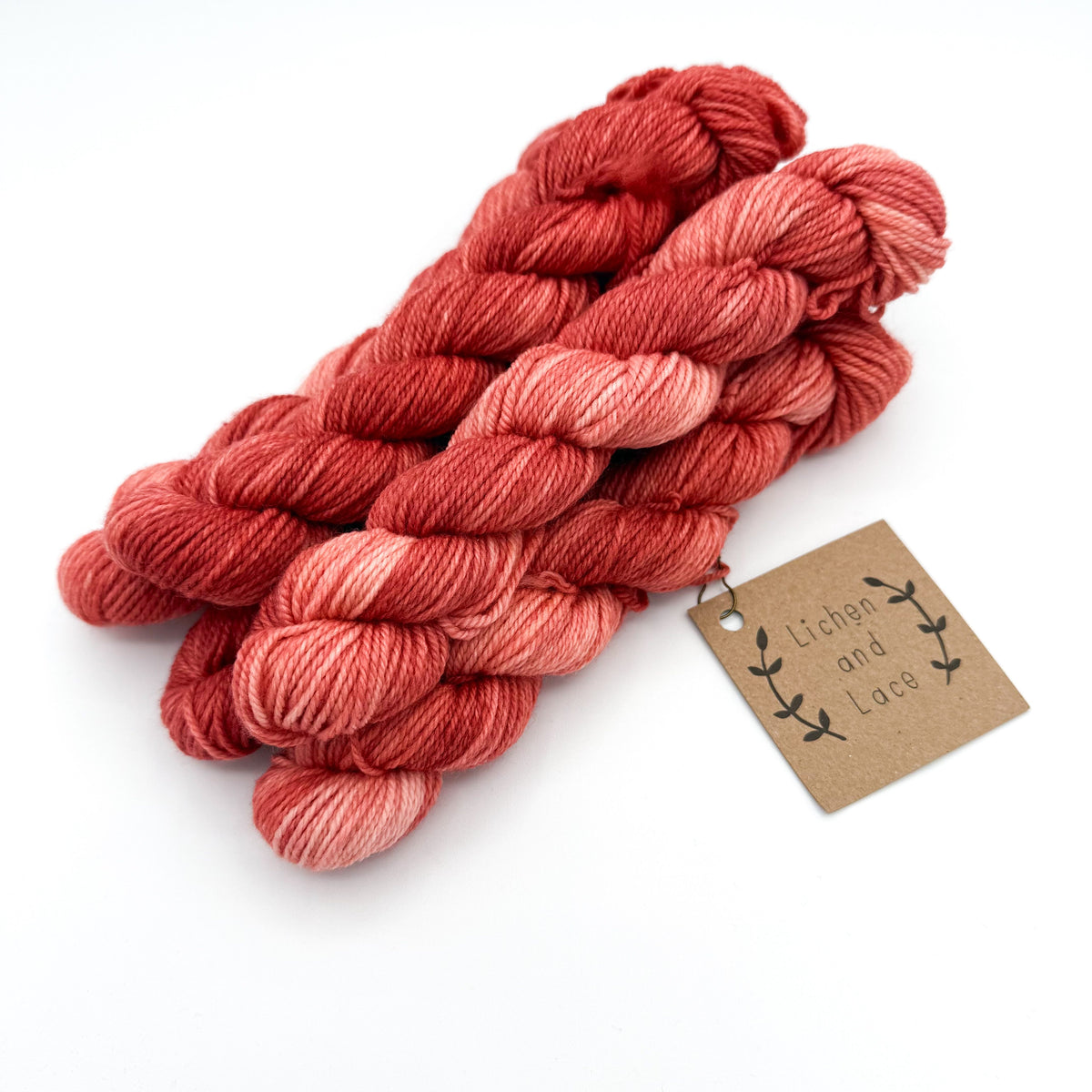 Coral | 80/20 Sock Mini — STATEMENT JUNKIE YARN CO.