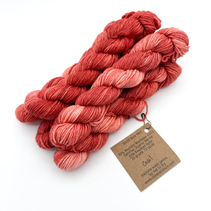 Coral | 80/20 Sock Mini