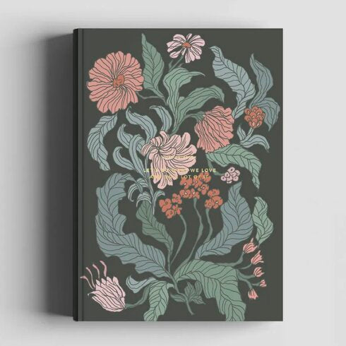 Floral Notebook - Desert Rose