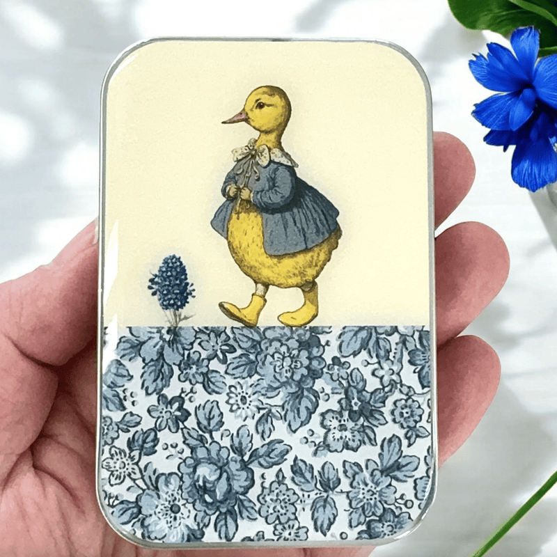 Duck and Flower | Notions Tin