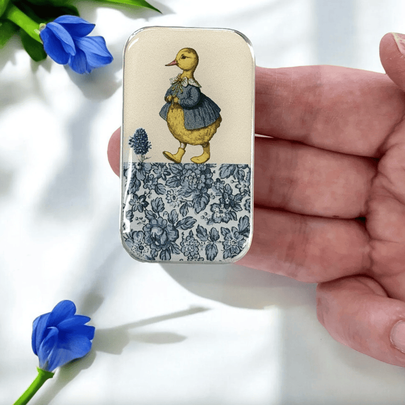 Duck and Flower | Notions Tin