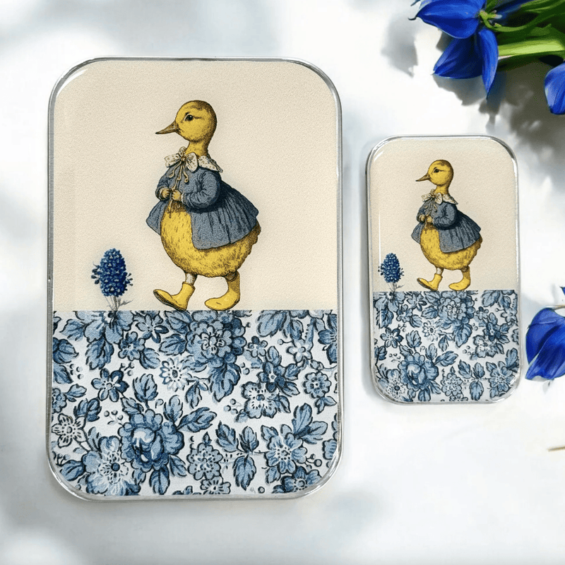 Duck and Flower | Notions Tin
