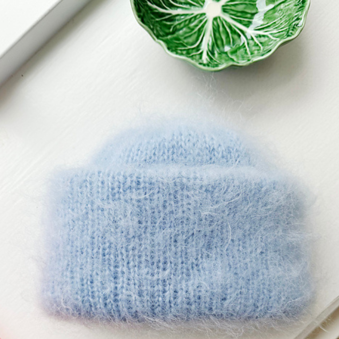 Learn to Knit: Fat Fur Hat