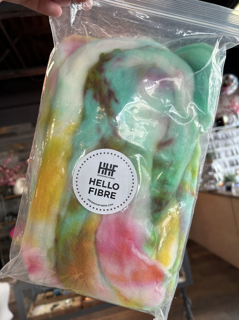 Greens, Potluck | HHF Spinning Fibre 125 gram