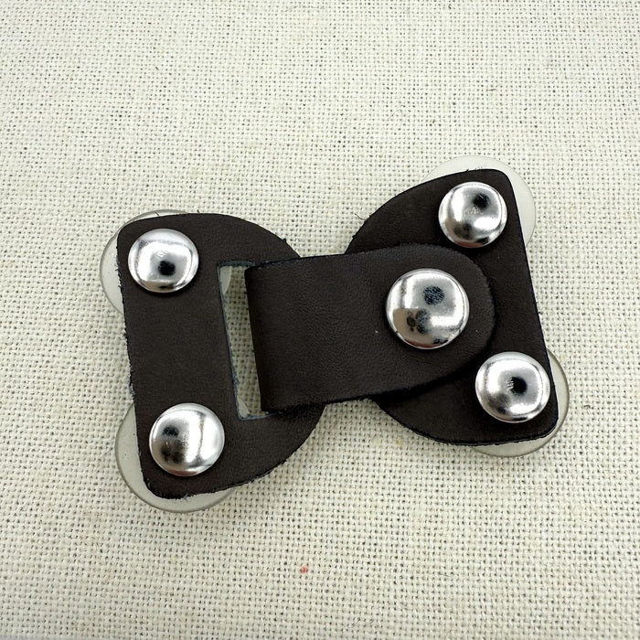Bark Lock Leather Screw In Closure | Jul Designs