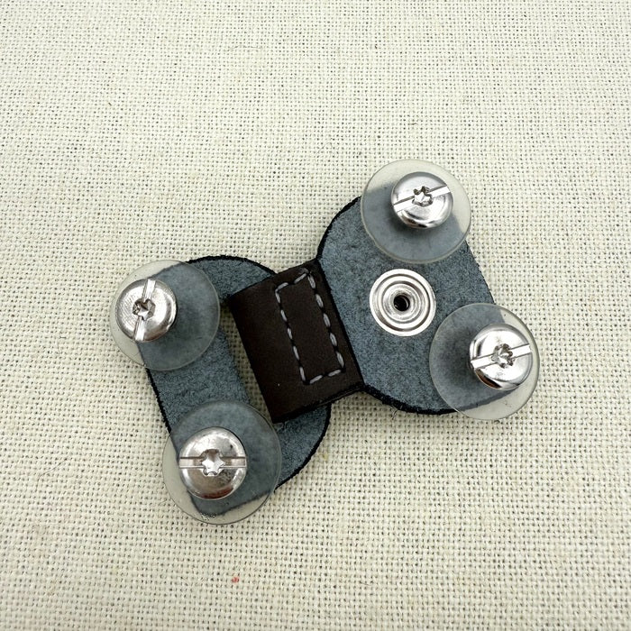 Bark Lock Leather Screw In Closure | Jul Designs