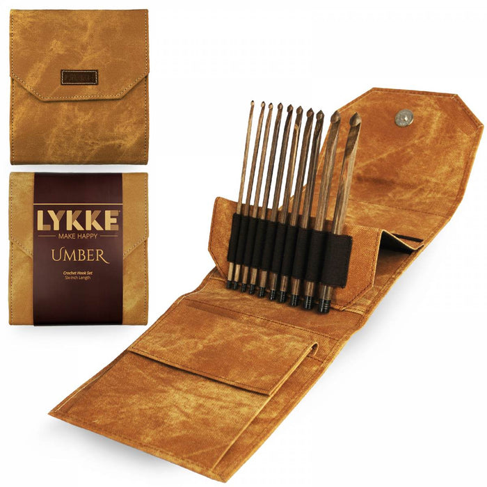 Lykke 6"  Crochet Hook Set