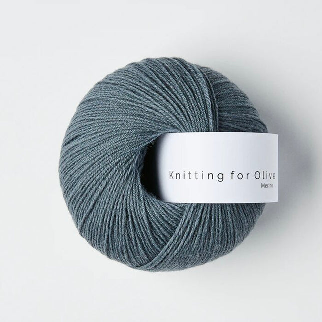Dusty Petroleum Blue | Knitting For Olive Merino