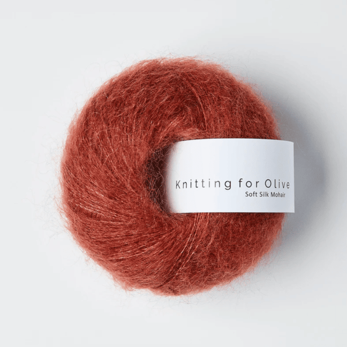 Knitting for Olive Soft Silk Mohair