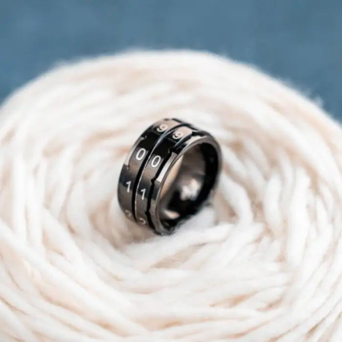 Black Row Counter Ring