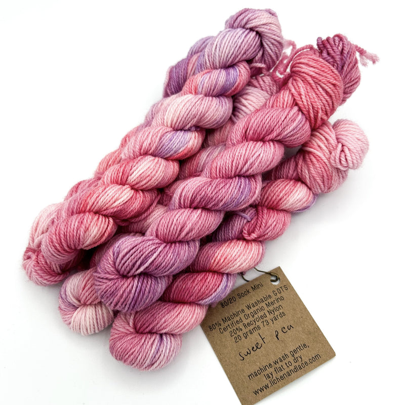 Sweet Pea | 80/20 Sock Mini