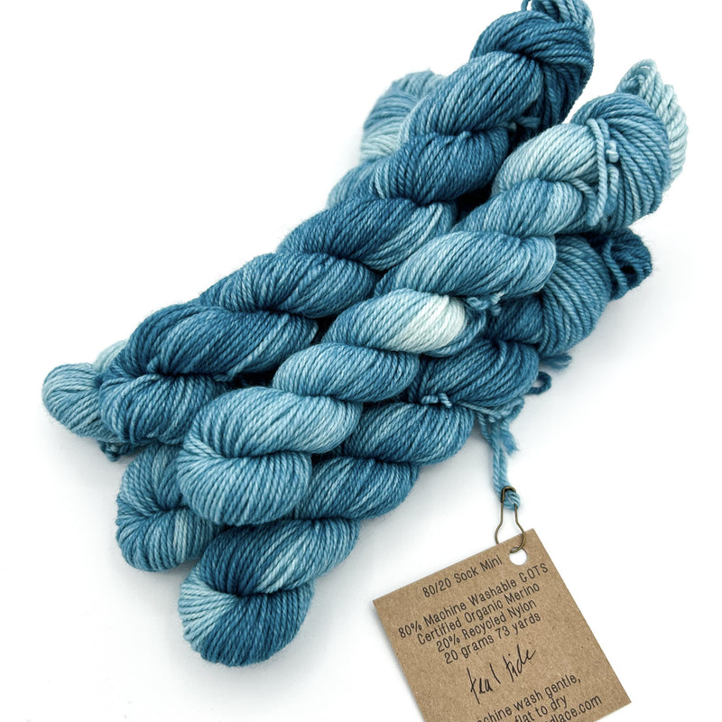 Teal Tide | 80/20 Sock Mini