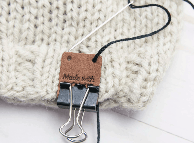 Made with Love Fold Over Tags Neutrals | Fox and Pine