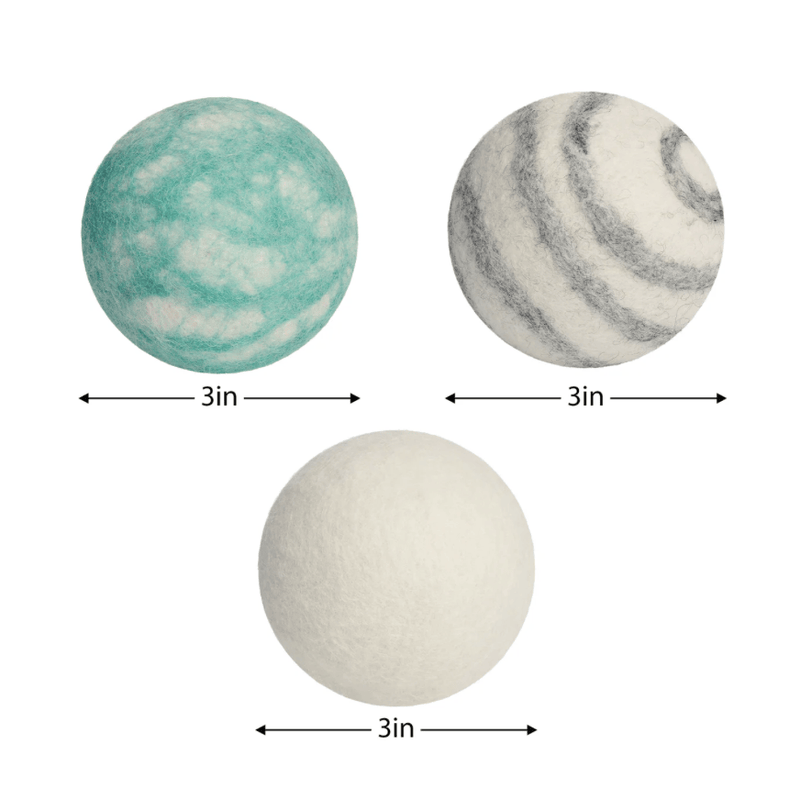 Felt Dryer Balls | Assorted Patterns