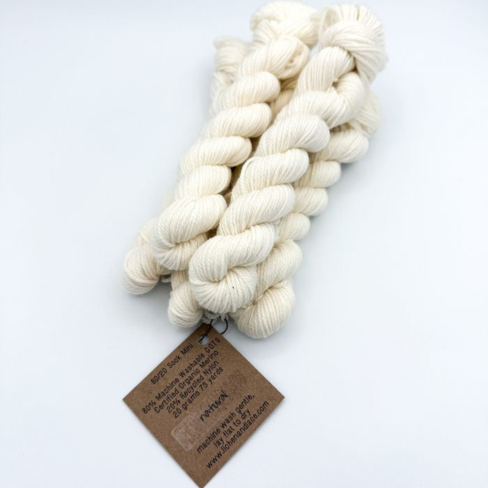 Natural | 80/20 Sock Mini