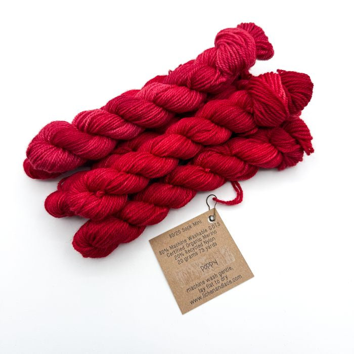 Poppy | 80/20 Sock Mini
