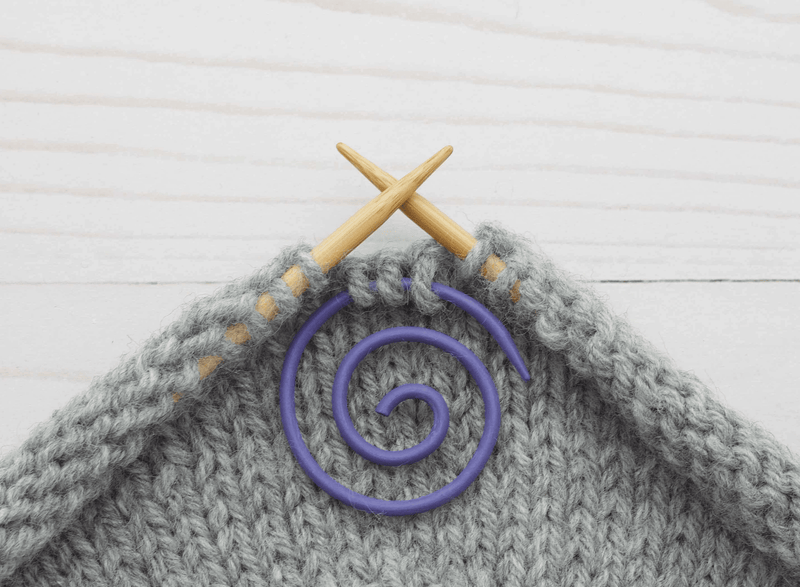 Colourful Spiral Cable Needle