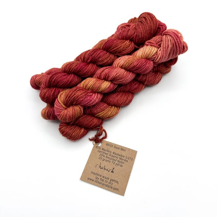 Rhubarb | 80/20 Sock Mini