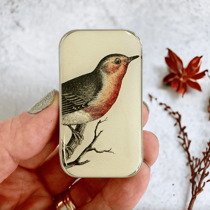 Vintage Robin | Notions Tin