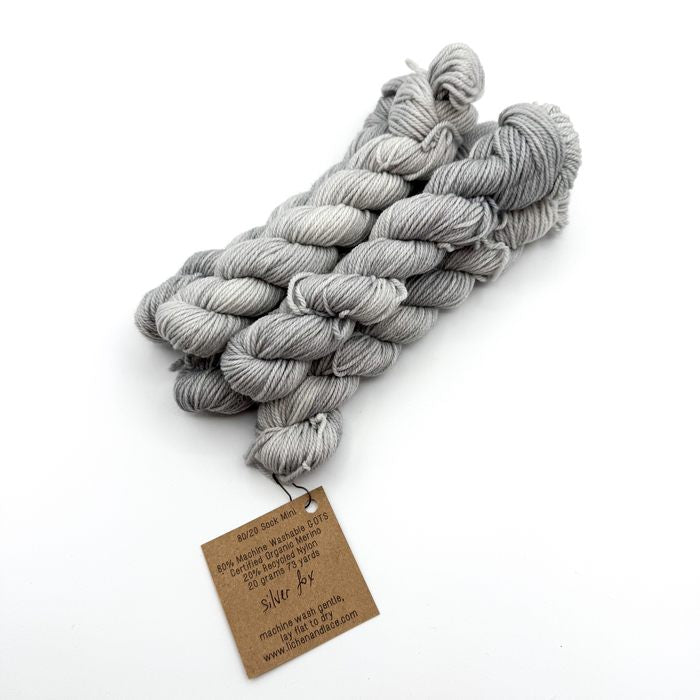 Silver Fox | 80/20 Sock Mini