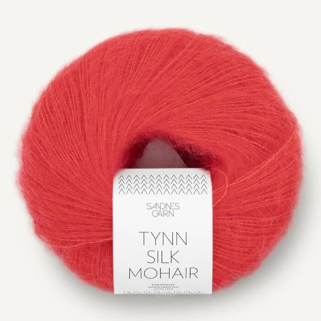 4008 Poppy | Tynn Silk Mohair
