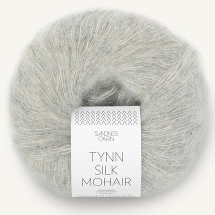 1022 Light Grey | Tynn Silk Mohair